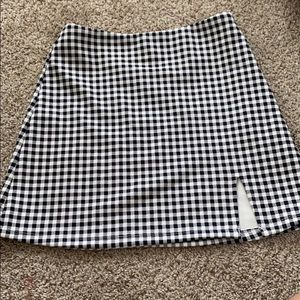 Black and White Skirt
